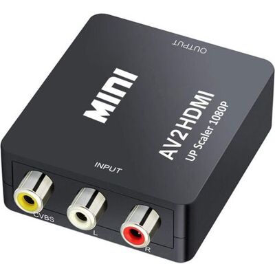OEM Rca To Hdmi 1080p Av Converter – Pal/ntsc Composite Input – 720p/1080p Hdmi Output – Compatible With Camera, Xbox, Ps1, Ps2, Wii OEM Rca To Hdmi 1080p Av Converter – Pal/ntsc Composite Input – 720p/1080p Hdmi Output – Compatible With Camera, Xbox, Ps1, Ps2, Wii