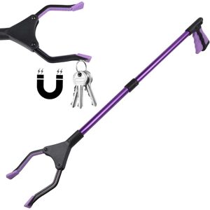 HÉLOISE Telescopic Tweezers, 81CM Long Object Pick-Up Tweezers with Magnet, Foldable Pick-Up Tweezers without Bending, Grasping Tweezers for Elderly People HÉLOISE Telescopic Tweezers, 81CM Long Object Pick-Up Tweezers with Magnet, Foldable Pick-Up Tweezers without Bending, Grasping Tweezers for Elderly People