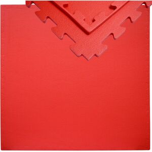 Eyepower - Exercise Puzzle Mat 90x90x1,2cm Red - rot