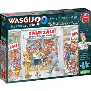 Retro Mystery 7 Everything Must Go 1000 Piece Jigsaw Puzzle - Wasgij