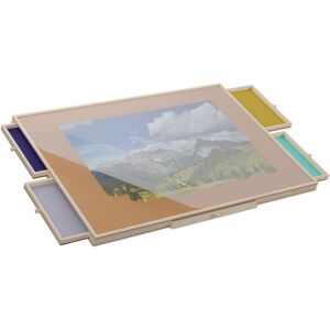 Relaxdays Puzzle Board with 4 Drawers and Cover, Fits Jigsaw up to 1500 Pieces, Tiltable, Wooden, Hobby Table, Natural Relaxdays Puzzle Board with 4 Drawers and Cover, Fits Jigsaw up to 1500 Pieces, Tiltable, Wooden, Hobby Table, Natural
