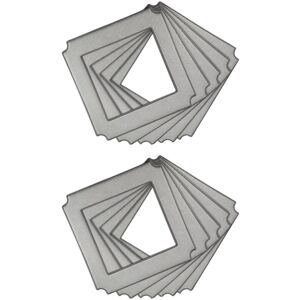 TLILY 10 Pcs Microfiber Mop Cloth Replacement Parts for Ecovacs Robotics Winbot W836 W850 W860 W880 W920 Window Cleaning Robot