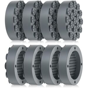 Csparkv - 8pcs Grey Anti-Vibration Pads for Washing Machine with Strong Adsorption Suction Cup Dryer Vibration Feet Rubber Feet Pad for Washing Csparkv - 8pcs Grey Anti-Vibration Pads for Washing Machine with Strong Adsorption Suction Cup Dryer Vibration Feet Rubber Feet Pad for Washing