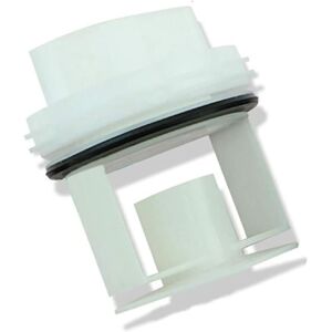 SJQKA Drain plug for Siemens, Bosch WM1095/1065 WD7205 washing machine, drain pump drain plug cover - white SJQKA Drain plug for Siemens, Bosch WM1095/1065 WD7205 washing machine, drain pump drain plug cover - white