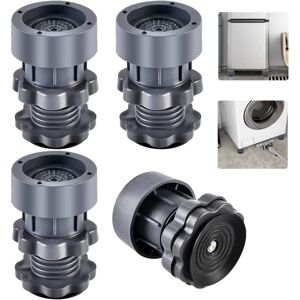 AOUGO Washing Machine Anti-Vibration Mat, 4 Pieces Universal Washing Machine Pad, Adjustable 7 to 10 cm Anti-Vibration Anti-Noise Support for Washing AOUGO Washing Machine Anti-Vibration Mat, 4 Pieces Universal Washing Machine Pad, Adjustable 7 to 10 cm Anti-Vibration Anti-Noise Support for Washing