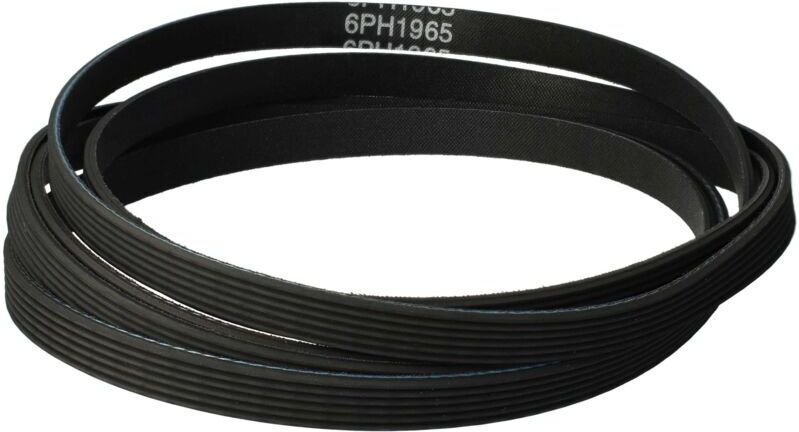 Vhbw - Drive Belt compatible with Kenmore 68090, 68080 Tumble Dryer - 196.5 cm, Black
