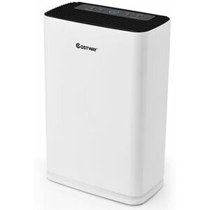 Gymax - Air Purifier w/HEPA Air Filter 36 square meter Space Home/Office Air Cleaner White