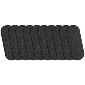 Tlily - 10 Pcs Ceiling Fan Blade Filters-Activated Coconut Carbon, Easy-Stick Filters, Air Purifying for Home