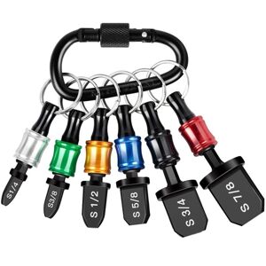 Tlily - 12PCS Swage Tool hvac Repairing Set with Bit Holder, Air Conditioner Copper Tube Expander Swaging