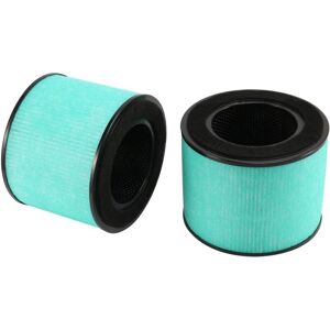 TLILY 2 Pack Replacement hepa Filter Compatible for partu BS-08, 3 in 1 Filtration High Efficient Activated Carbon hepa Filter
