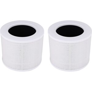 TLILY 2Pcs Replacement Filter for Air Purifier Core Mini Part Mini-RF,H13 HEPA 3In1 Activated Carbon
