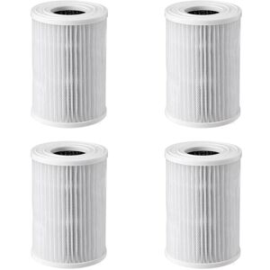 Tlily - 4X Air Purifiers Replace Filter, Pre-Filter Layer, hepa Filter, Activated Carbon AP02