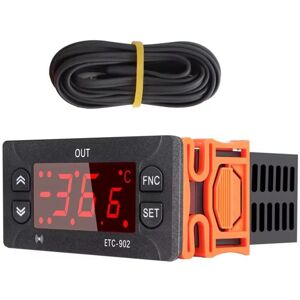 TLILY ETC-902 220V AC Digital Temperature Controller Thermostat Thermoregulator Incubator with High Precision Sensor