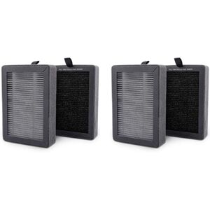 Tlily - H128 4 Pack Replacement Filters Compatible with Air Purifier -H128, H13 True hepa
