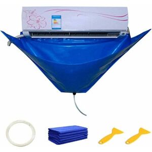 TONCHEAN Mobile Air Conditioner Accessory, Air Conditioning Washing Cover Kit, Wall-mounted Air Conditioning Cleaning Waterproof Protective Bag with 2.4M