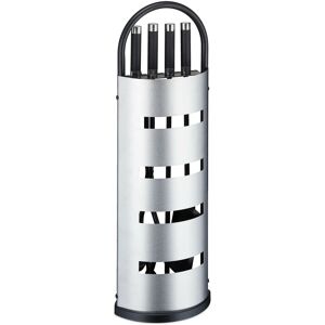 Relaxdays Fireplace Companion Set, 5-Piece Utensil Set with Shovel, Broom, Tongs & Holder, Modern, Black