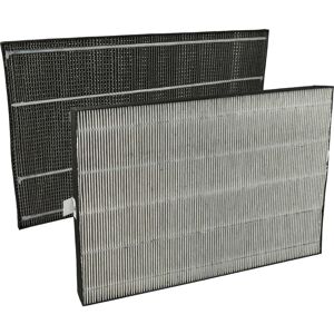 2 Part Filter Set Replacement for Sharp FZ-A51DFR for Air Purifier - activated carbon filter, hepa filter - Vhbw