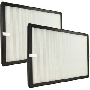 Vhbw - 2x Air Filter compatible with i@home Fangqi TKJ270F-A1 Air Purifier - Combi Filter Pre Filter + hepa + Activated Carbon