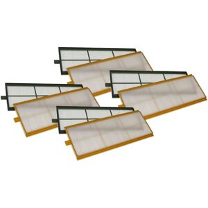 Vhbw - Air Filter Set compatible with Sanibel ComfoAir 350 Ventilation Devices - G4 / F7 8-Part Kit, 50 x 16 x 1 cm Yellow Green White