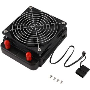 TLILY 120mm 10 Pipe Water Cooling CPU Cooler Row Heat Exchanger Radiator with Fan for PC Computer LED System TLILY 120mm 10 Pipe Water Cooling CPU Cooler Row Heat Exchanger Radiator with Fan for PC Computer LED System