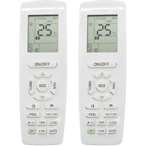 Tlily - 2X YAP1F Air Conditioner Remote Control for gree YAP1F Home Heating and Cooling Function Replacement Remote Control Tlily - 2X YAP1F Air Conditioner Remote Control for gree YAP1F Home Heating and Cooling Function Replacement Remote Control