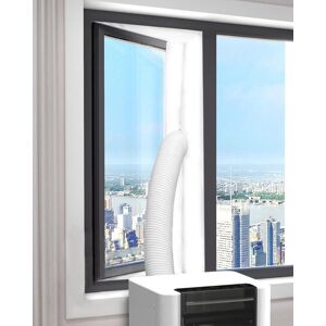 WOIYIC 300CM Portable Air Conditioning Window Seal Kit, Works with All Portable Air Conditioning Units, Ideal for Portable Air Conditioners and Dryers, No WOIYIC 300CM Portable Air Conditioning Window Seal Kit, Works with All Portable Air Conditioning Units, Ideal for Portable Air Conditioners and Dryers, No
