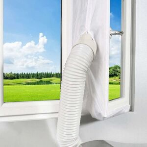 CYSLMUK 300cm Sealing Fabric for Air Conditioning Window Door Sealing Fabric Mobile Air Conditioner Kit Doors and Windows Freshness Insulation Simple and CYSLMUK 300cm Sealing Fabric for Air Conditioning Window Door Sealing Fabric Mobile Air Conditioner Kit Doors and Windows Freshness Insulation Simple and