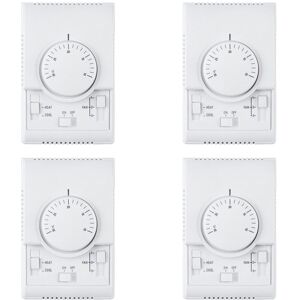 Tlily - 4X MT01 220VAC Mechanical Room Thermostat Air Conditioner Fan Coil Temperature Controller Hot Tlily - 4X MT01 220VAC Mechanical Room Thermostat Air Conditioner Fan Coil Temperature Controller Hot