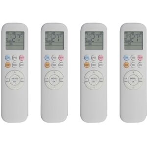 Tlily - 4X New YKR-T/011E Remote Control Replacement for aux Air Conditioner Remote Control ,White Tlily - 4X New YKR-T/011E Remote Control Replacement for aux Air Conditioner Remote Control ,White