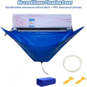 AIPERQ Air Conditioning Cleaning Cover - Double-Sided Support Plate Waterproof Panels Wall-Mounted Air Conditioner Service Bag, Waterproof Air Conditioner AIPERQ Air Conditioning Cleaning Cover - Double-Sided Support Plate Waterproof Panels Wall-Mounted Air Conditioner Service Bag, Waterproof Air Conditioner