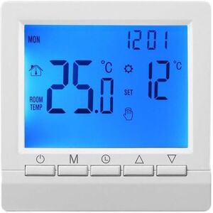 CCYKXA Programmable digital thermostat for home, smart temperature controller, gas boiler thermostat, LCD wall-mounted heating thermostat CCYKXA Programmable digital thermostat for home, smart temperature controller, gas boiler thermostat, LCD wall-mounted heating thermostat