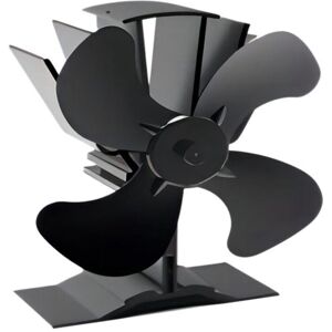 Tlily - Fireplace Fan Stove 4 Blades Heat Powered for Wood Log Burner Magnetic Upright Tlily - Fireplace Fan Stove 4 Blades Heat Powered for Wood Log Burner Magnetic Upright