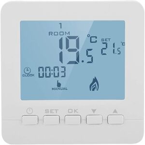 Tinor - Heating Thermostat Smart lcd Display Programmable Room Temperature Controller for Home Wall-mounted Floor Boiler Tinor - Heating Thermostat Smart lcd Display Programmable Room Temperature Controller for Home Wall-mounted Floor Boiler