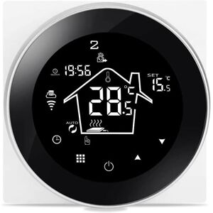 Gotrays - Smart WiFi Thermostat for Electric Underfloor Heating Programmable 16A, Ambient Temperature Controller Alexa Google Assistant Tuya Gotrays - Smart WiFi Thermostat for Electric Underfloor Heating Programmable 16A, Ambient Temperature Controller Alexa Google Assistant Tuya