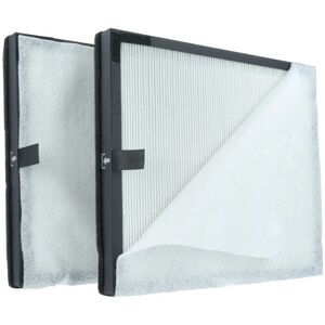 vhbw 2x Activated Carbon Filter compatible with YIOU M1 Air Purifier - HEPA 13 Air Filter Black White vhbw 2x Activated Carbon Filter compatible with YIOU M1 Air Purifier - HEPA 13 Air Filter Black White