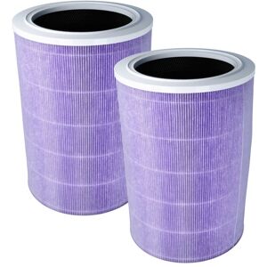 2x hepa Filter compatible with Xiaomi Mi Air Purifier Max Air Cleaner - Spare Air Filter with Integrated Active Carbon Filter, Antibacterial - Vhbw 2x hepa Filter compatible with Xiaomi Mi Air Purifier Max Air Cleaner - Spare Air Filter with Integrated Active Carbon Filter, Antibacterial - Vhbw