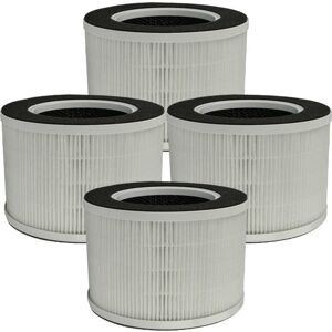 vhbw 4x Air Filter Replacement for Medion 50065982 for Air Purifier - Combi Filter Pre Filter + HEPA + Activated Carbon vhbw 4x Air Filter Replacement for Medion 50065982 for Air Purifier - Combi Filter Pre Filter + HEPA + Activated Carbon