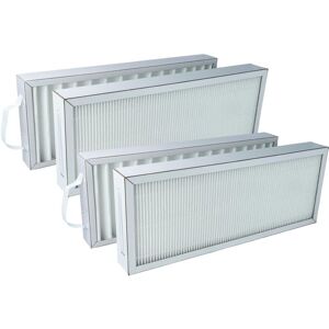 vhbw Air Filter Set compatible with Pluggit Avent P310 Ventilation Devices - G4 / F7 4-Part Kit White vhbw Air Filter Set compatible with Pluggit Avent P310 Ventilation Devices - G4 / F7 4-Part Kit White