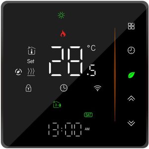 BEIJIYI WiFi Thermostat - Underfloor Heating Thermostat - Supports App Control - Voice Control Compatible with Alexa/Google Home - for Hot Water Preparation BEIJIYI WiFi Thermostat - Underfloor Heating Thermostat - Supports App Control - Voice Control Compatible with Alexa/Google Home - for Hot Water Preparation