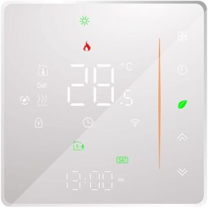 BEIJIYI WiFi Thermostat - Underfloor Heating Thermostat - Supports App Control - Voice Control Compatible with Alexa/Google Home - for Hot Water Preparation BEIJIYI WiFi Thermostat - Underfloor Heating Thermostat - Supports App Control - Voice Control Compatible with Alexa/Google Home - for Hot Water Preparation