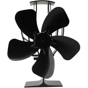 Tlily - Wood Stove Fan 5-Blade Heat Powered for Wood/Log Burner Fireplace Efficient Distribution Tlily - Wood Stove Fan 5-Blade Heat Powered for Wood/Log Burner Fireplace Efficient Distribution