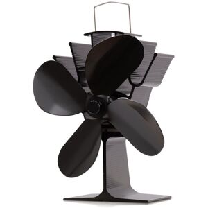 BEIJIYI Wood Stove Fan, Quiet Operation, Wood Stove Fan, Heat Powered Fireplace Fan, 4 Blades, for Wood Stove, Fireplace Accessories BEIJIYI Wood Stove Fan, Quiet Operation, Wood Stove Fan, Heat Powered Fireplace Fan, 4 Blades, for Wood Stove, Fireplace Accessories