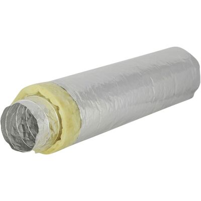 Casafan Flexible Aluminium Tube Casaisoflex 10 M Casafan Flexible Aluminium Tube Casaisoflex 10 M