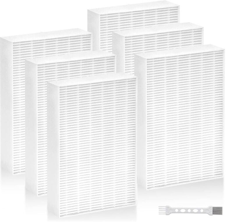 Tlily - 6PCS Replacement hepa Filters r for Honeywell HPA300 HPA200 HPA100 Air Purifiers Filter HPA300 HPA090 HPA250 Series