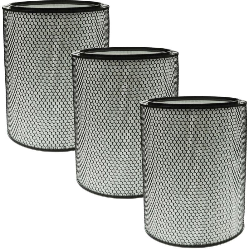 Vhbw - 3x hepa Filter compatible with Dyson Purifier Big+Quiet Formaldehyde BP03 Air Cleaner - Spare Air Filter