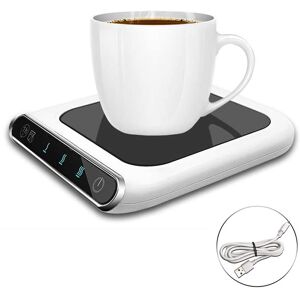 Héloise - Coffee Cup Warmer for Office 3 Speed Adjustable Temperature Coffee Cup Warmer with Drink Water Reminder Home Office Use, Auto On/Off