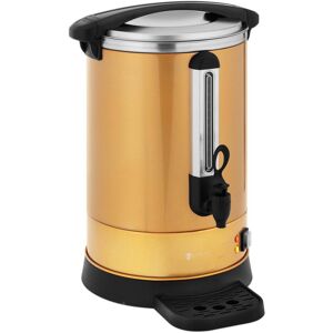 ROYAL CATERING Electric Coffee Urn Filter Coffee Maker Tea Urn Stainless Steel Tap Gold 14 l