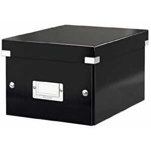 Storage Box Click & Store Small file storage box Hardboard Black - Leitz