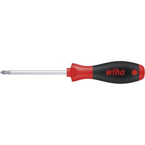 Screwdriver SoftFinish® Pozidriv with round blade PZ2 x 100 mm (00772) - Wiha