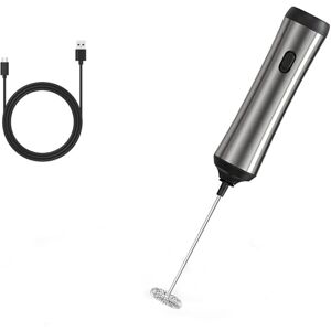 Tlily - Electric Milk Frother, Frother Wand usb Rechargeable Handy Hand Whisk for Coffee, Latte Tlily - Electric Milk Frother, Frother Wand usb Rechargeable Handy Hand Whisk for Coffee, Latte